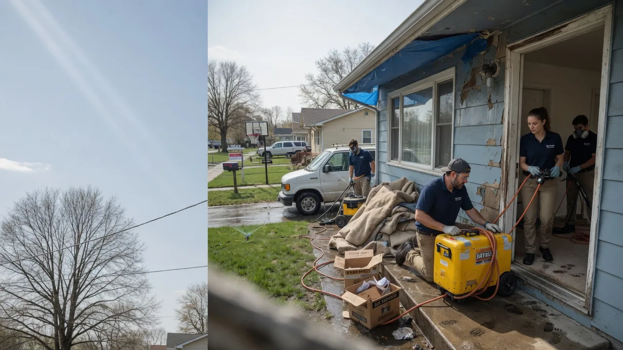 Basement Flood Cleanup in Powersville, MO near me
